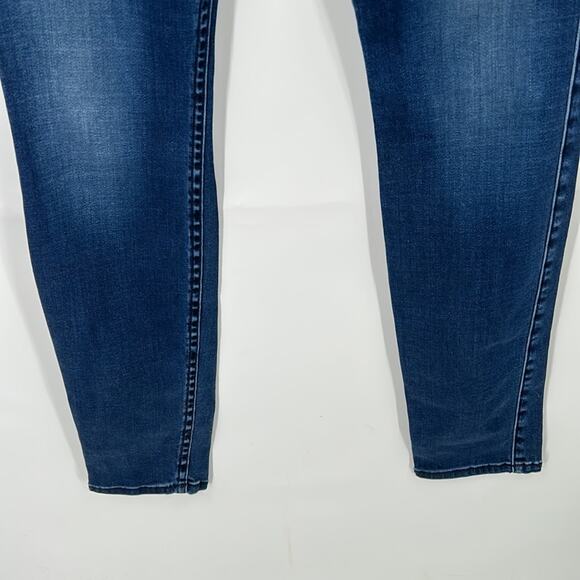 7 For All Mankind Women's Mid Rise Skinny Medium Wash NWT Jeans Size 25 - Picture 4 of 16